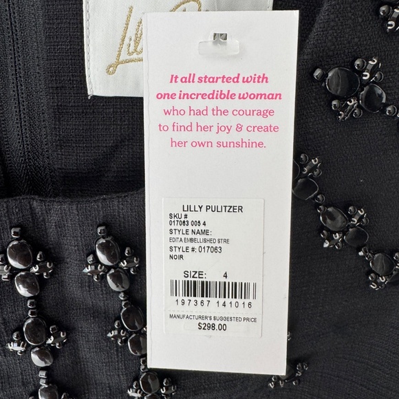 NWT Lilly Pulitzer Edita shift size 4 - Picture 2 of 2
